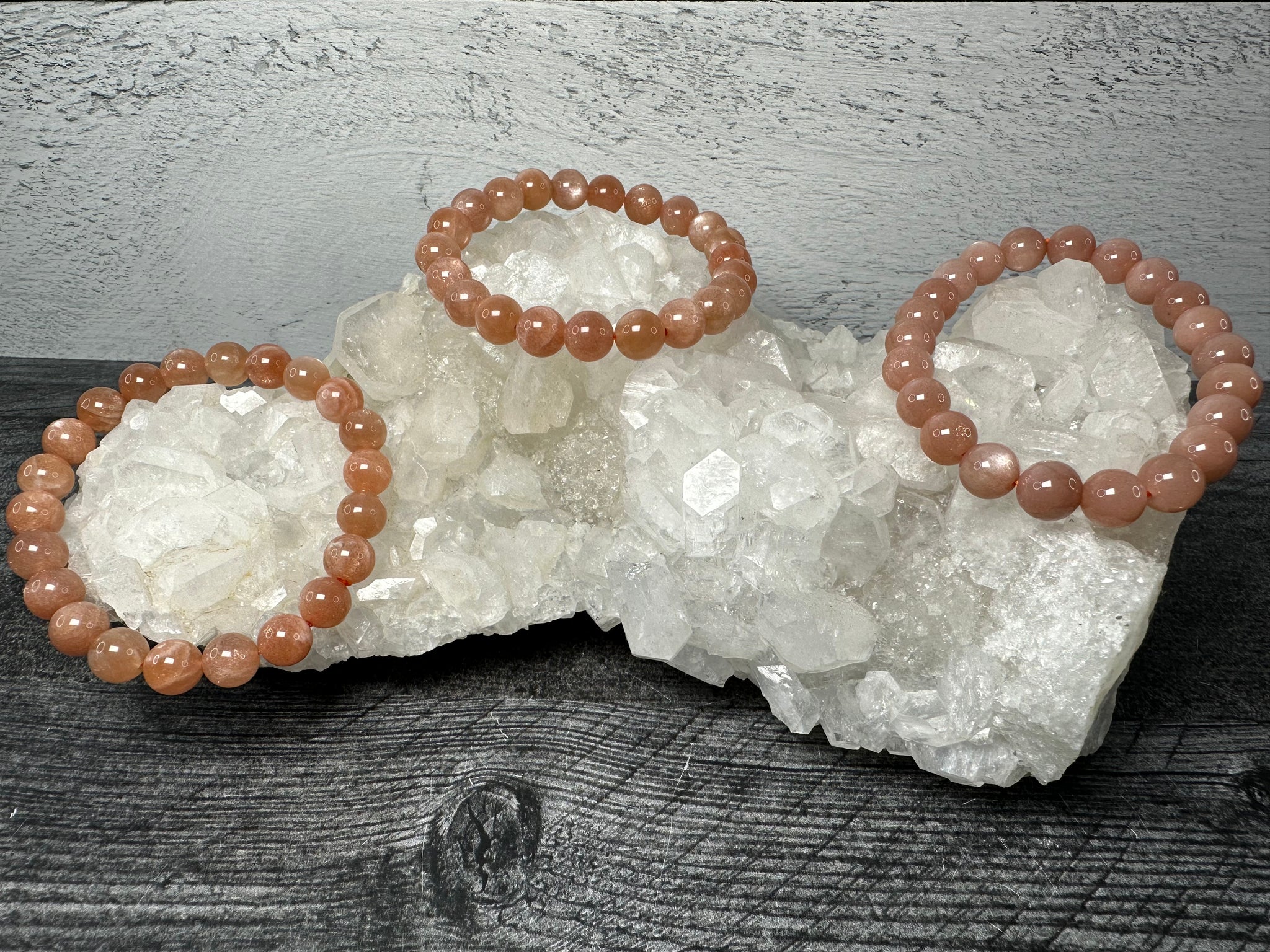 Buy Reiki Crystal Products Sunstone Bracelet Round Bead 8 mm Bracelet for  Reiki Healing Stones Online at Best Prices in India - JioMart.