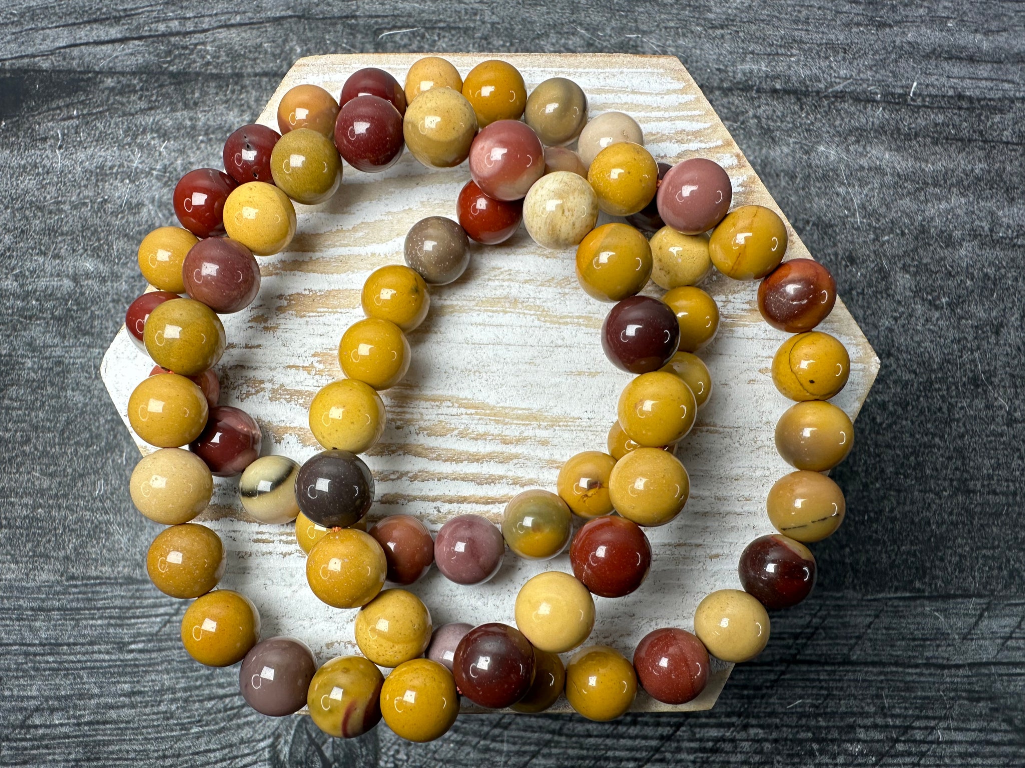 Amazing Mookaite Jasper bracelets ethically sourced from Australia!  Available in my shop: Mothernatureminerals.com 🛍 : r/Crystalsforsale