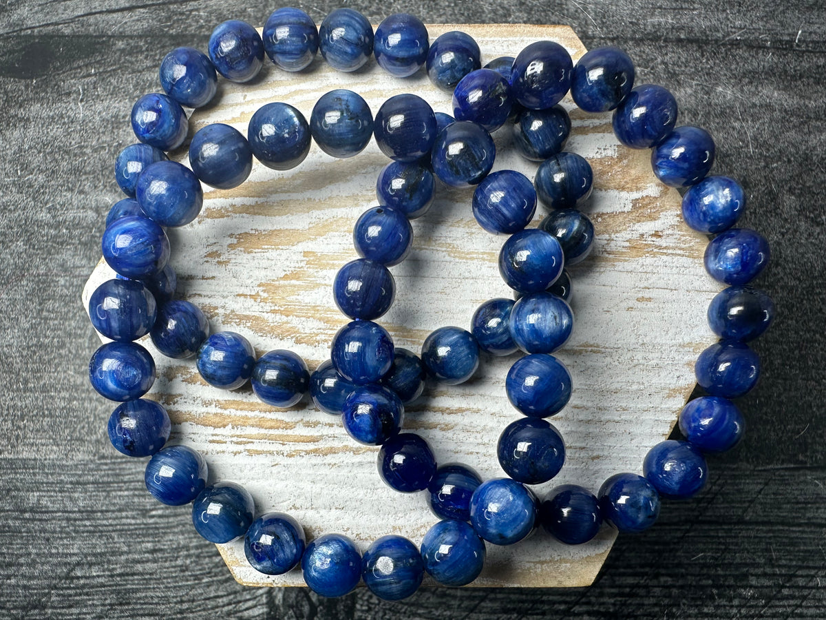 Kyanite Bracelet (8mm) Natural Crystal