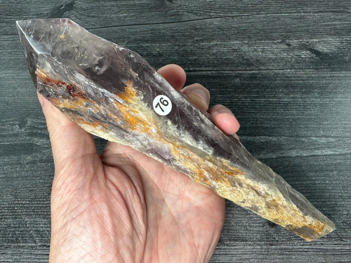 Bahia Amethyst Dragon&#39;s Tooth Natural Raw Crystal