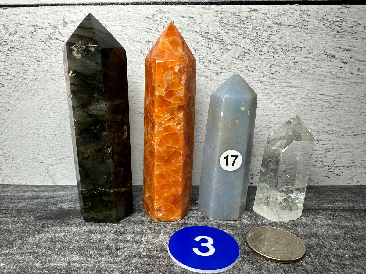 Perfectly Imperfect Tower Bundle - Chipped (Natural Crystals)