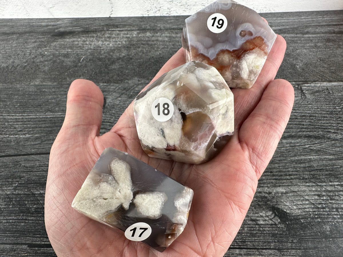 Flower Agate Small Freeform (Natural Crystal)