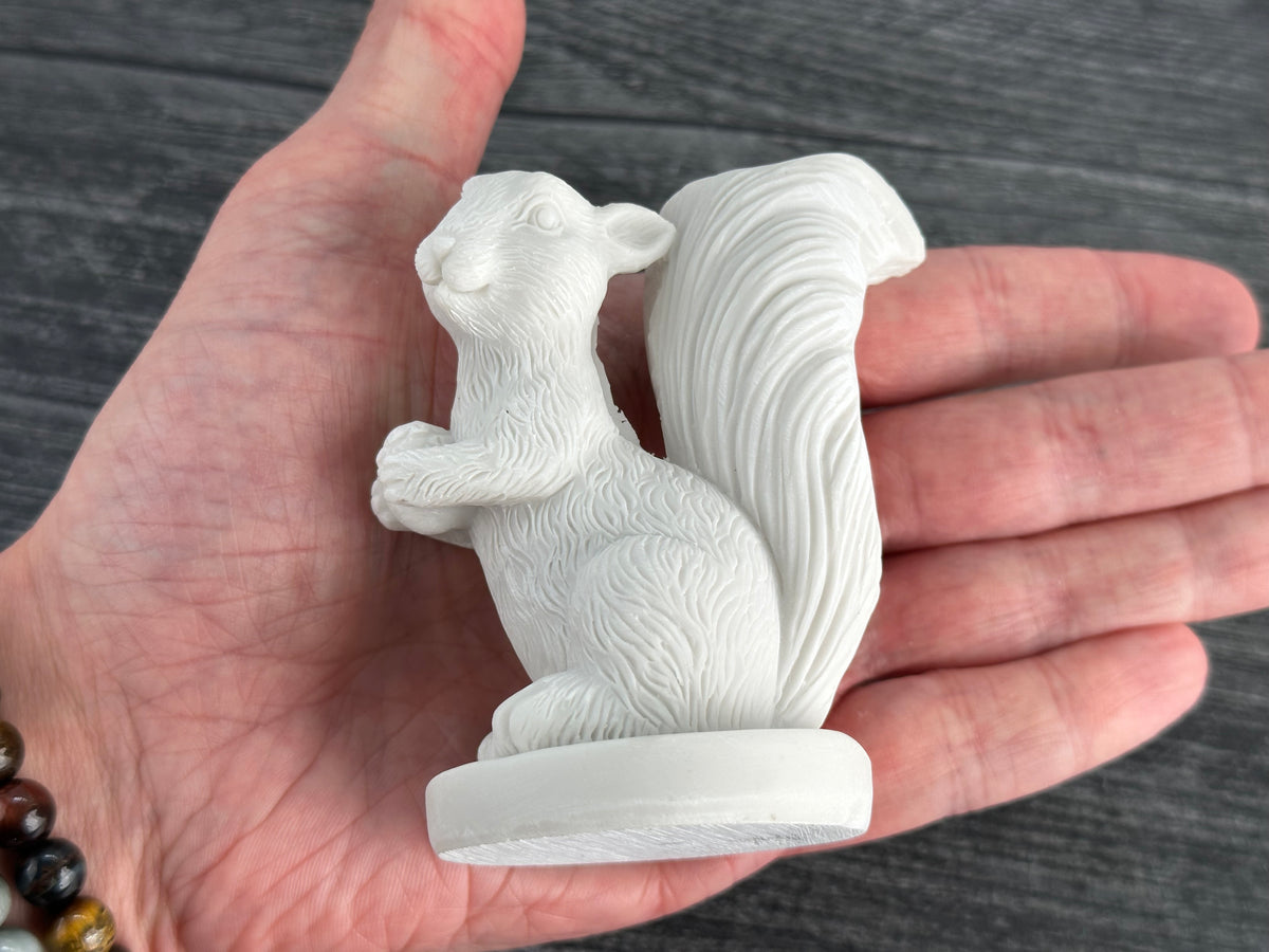 Squirrel (3.4&quot;) Crystal Sphere Stand