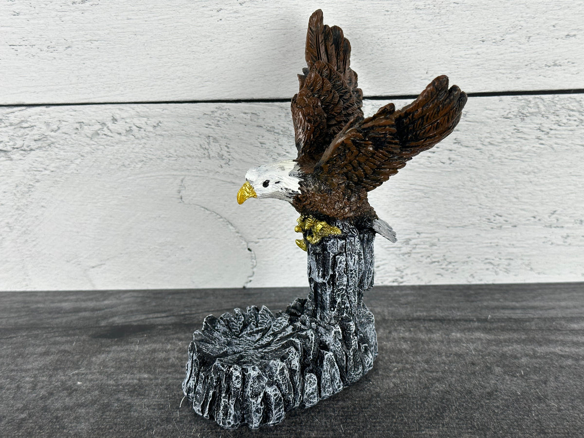 Eagle (5.75&quot;) Crystal Sphere Stand