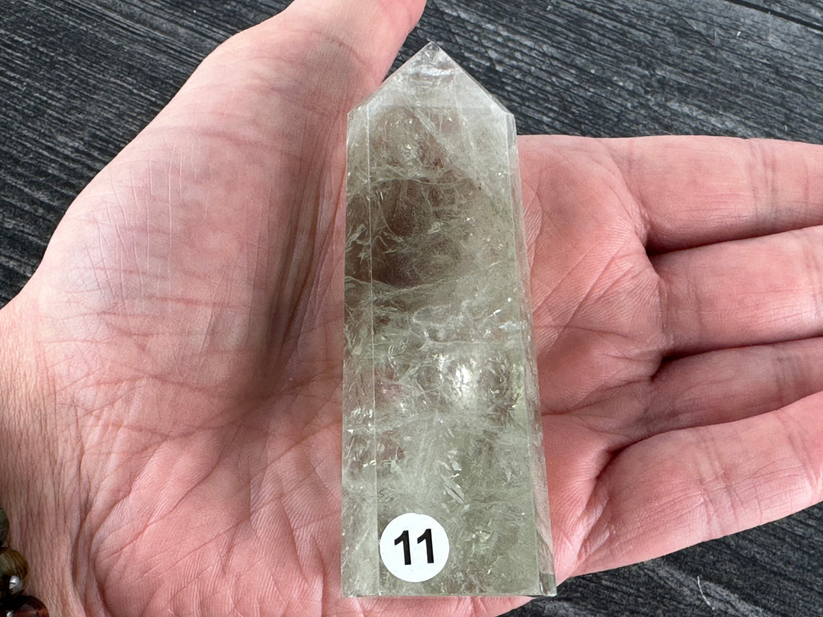 Prasiolite Tower (Natural Crystal)