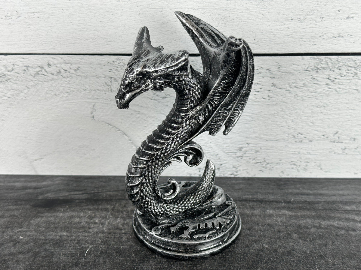 Dragon Serpent (5.4&quot;) Crystal Sphere Stand