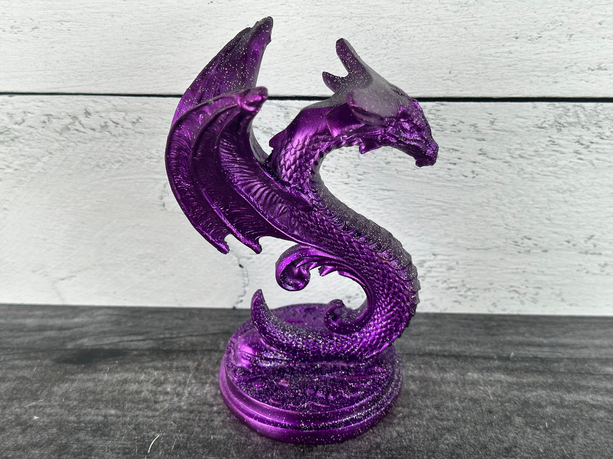 Dragon Serpent (5.4&quot;) Crystal Sphere Stand