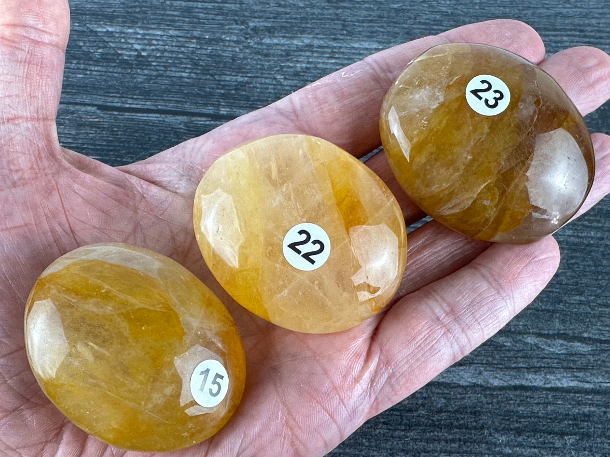 Golden Healer Palm (Natural Crystal)