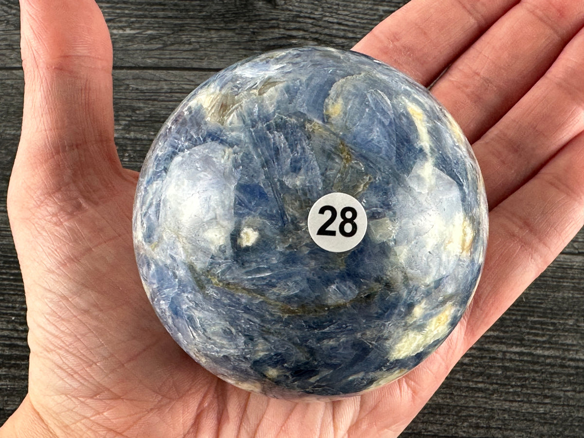 Blue Kyanite Sphere (Natural Crystal)