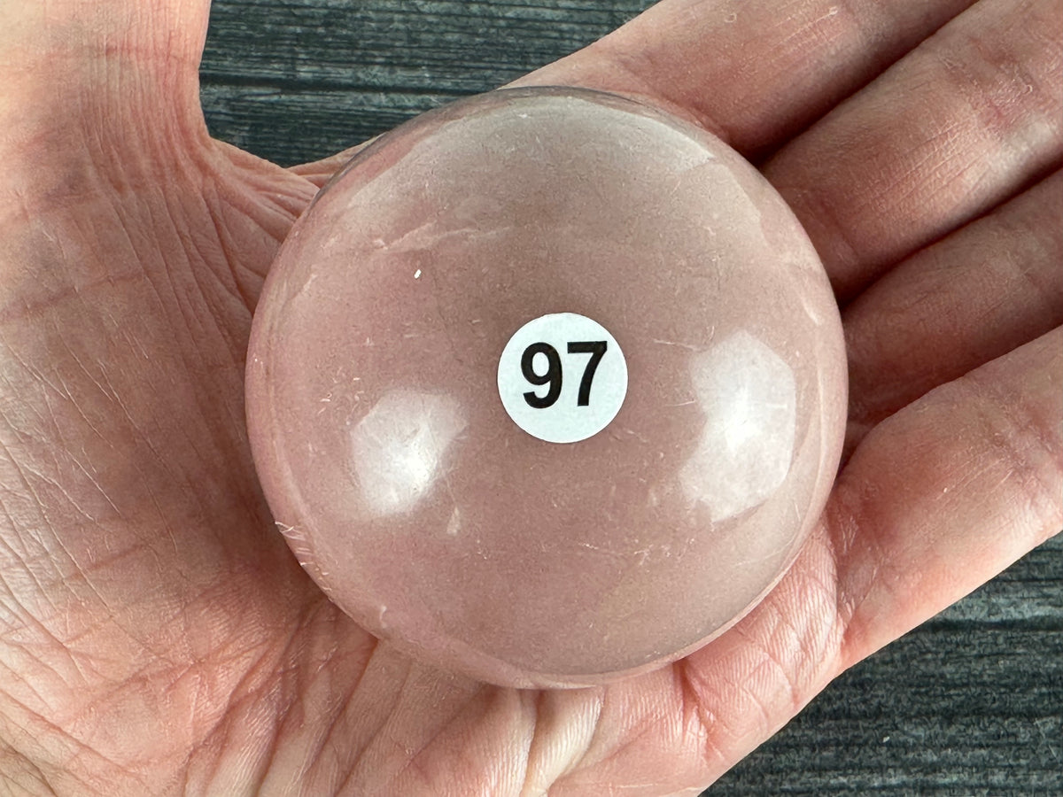 Pink Opal Sphere (Natural Crystal)