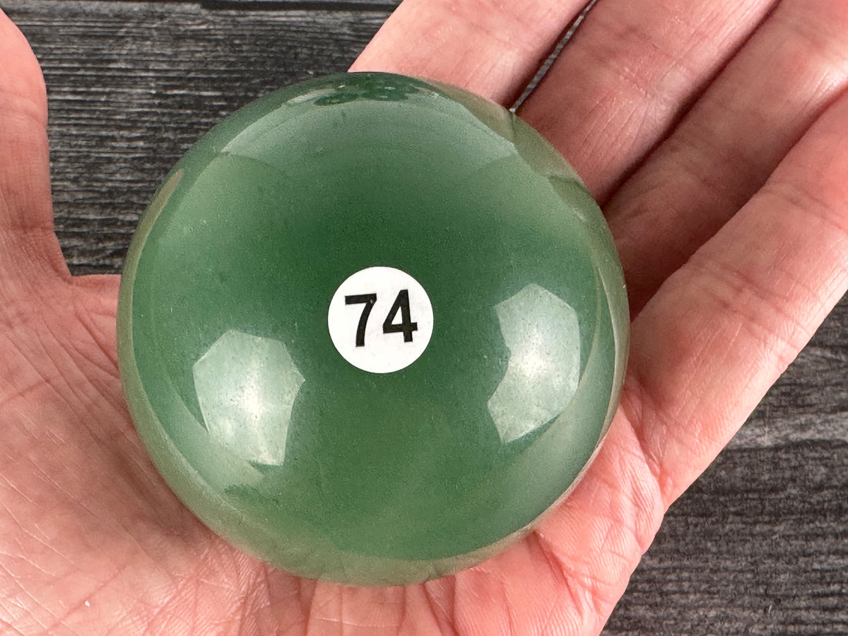 Green Aventurine Sphere (Natural Crystal)