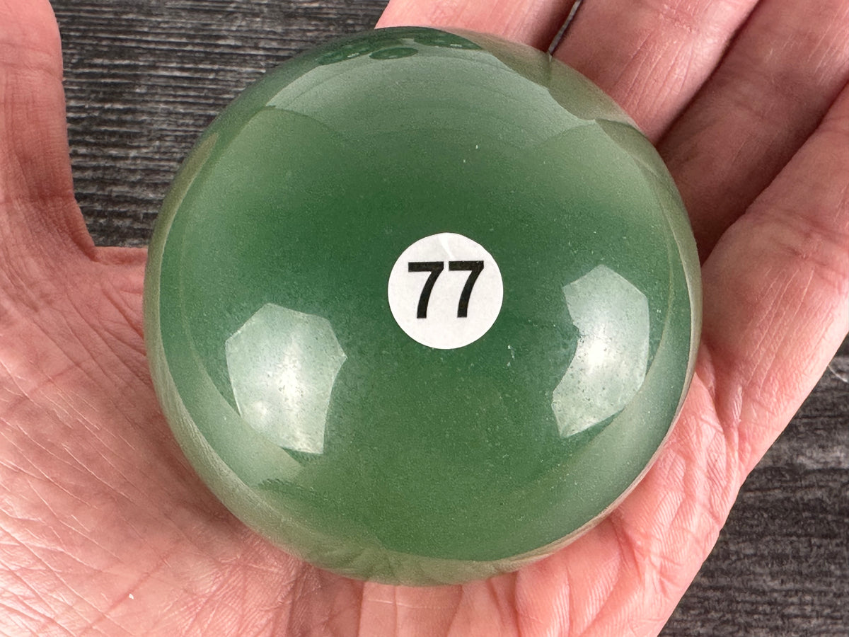 Green Aventurine Sphere (Natural Crystal)