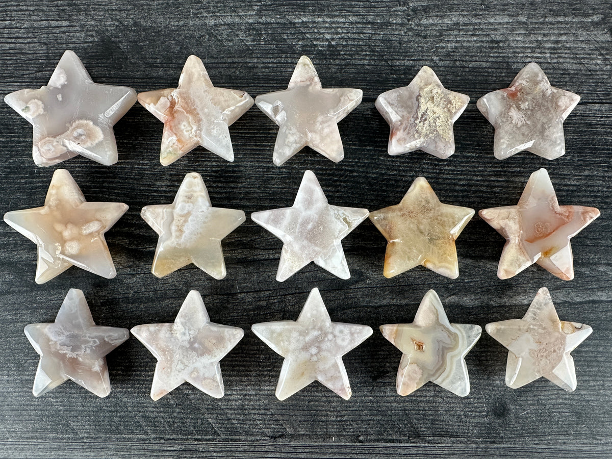 Star 2&quot; (Carved Natural Crystal)