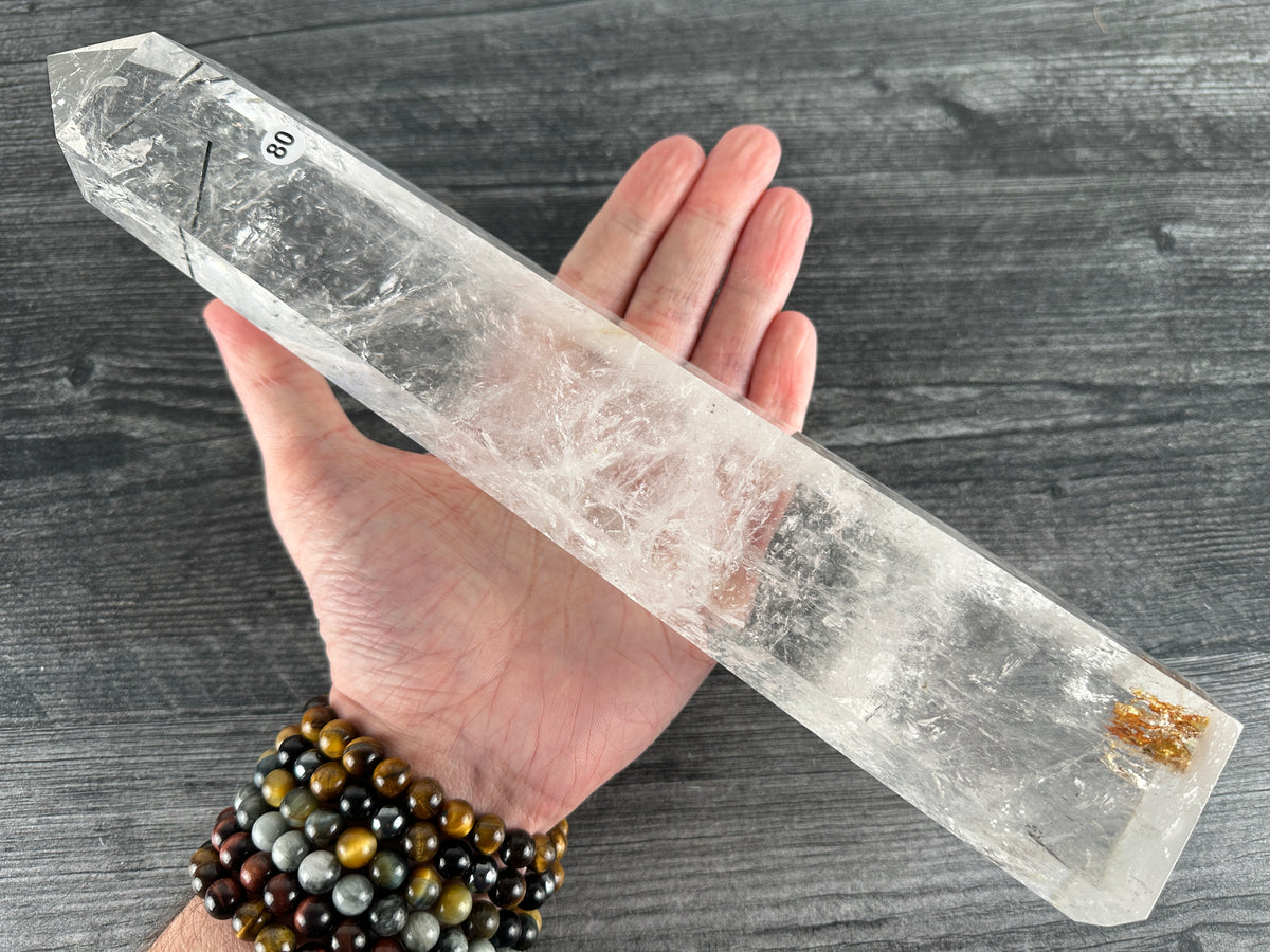 Clear Quartz Large Tower (Natural Crystal)
