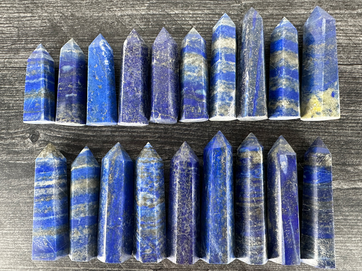 Lapis Lazuli Tower (Natural Crystal)