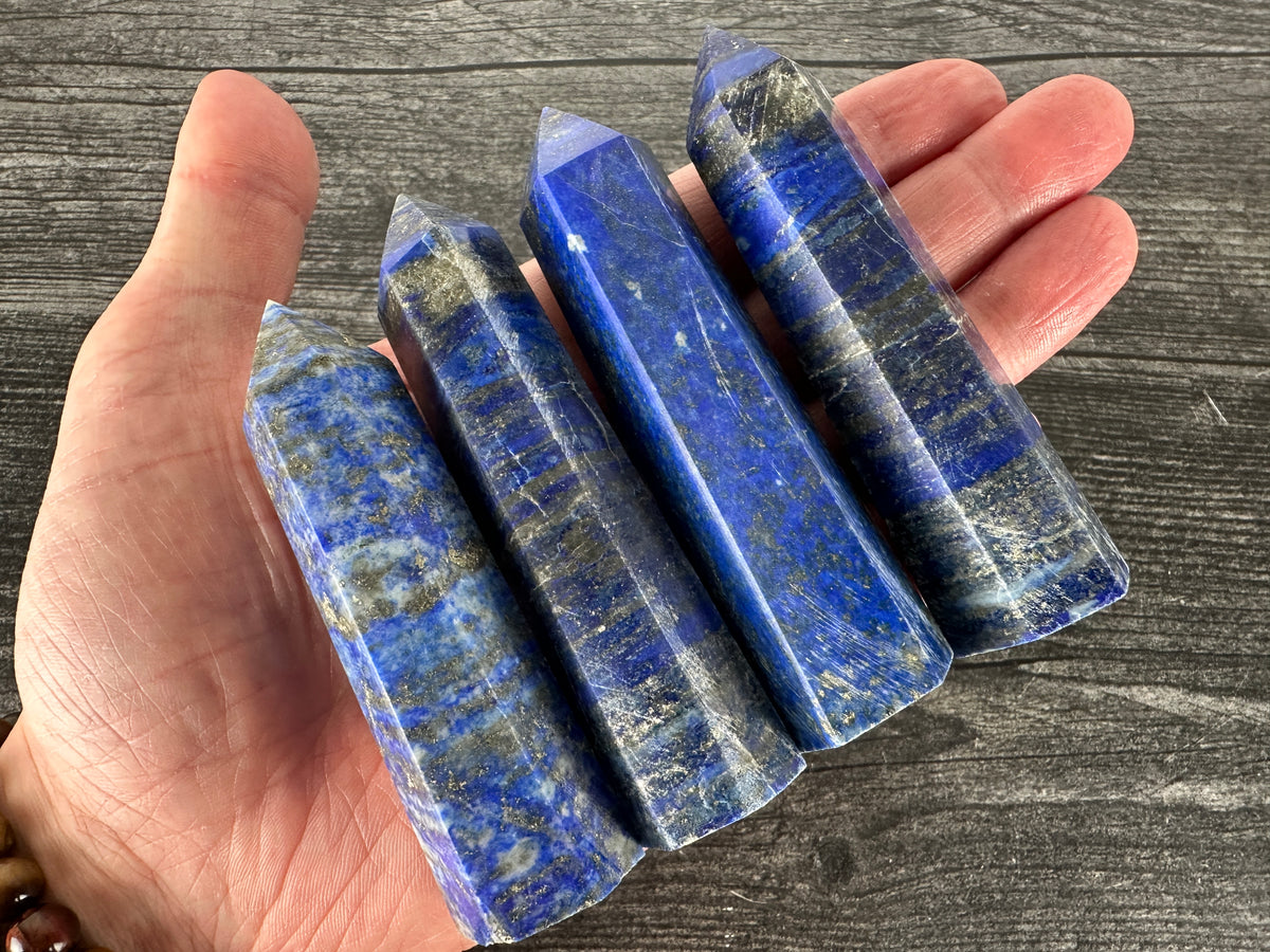Lapis Lazuli Tower (Natural Crystal)