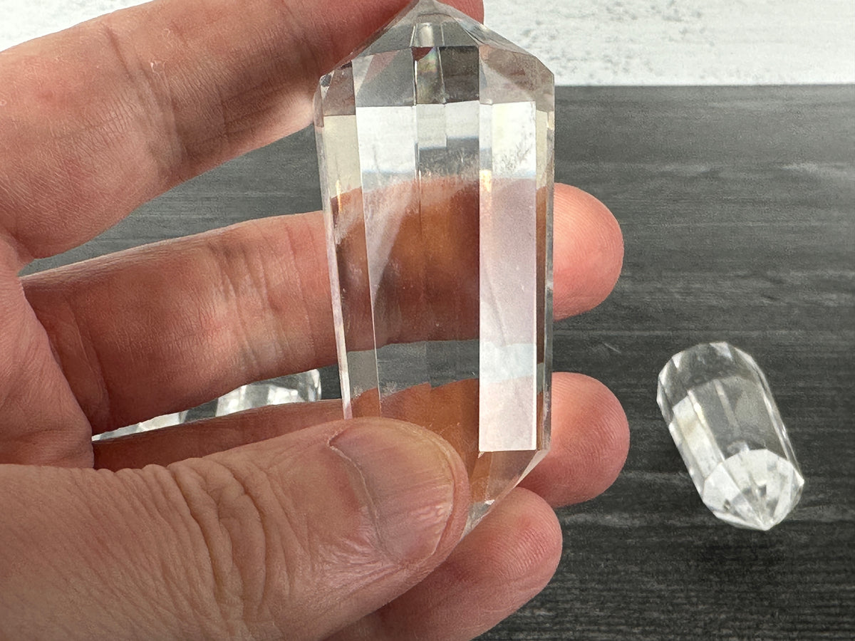 Clear Quartz Vogel DT (Natural Crystal)
