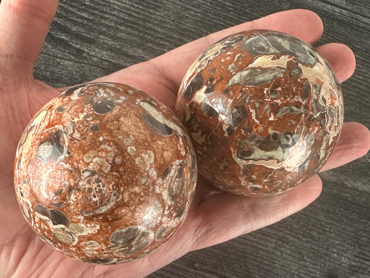 Money Agate Sphere (Natural Crystal)