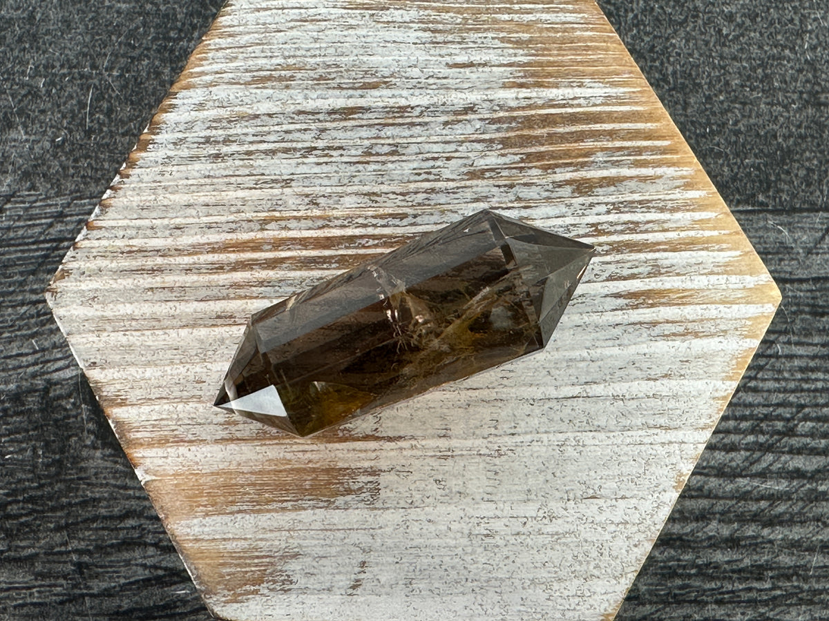 Smoky Quartz Vogel DT (Natural Crystal) #2