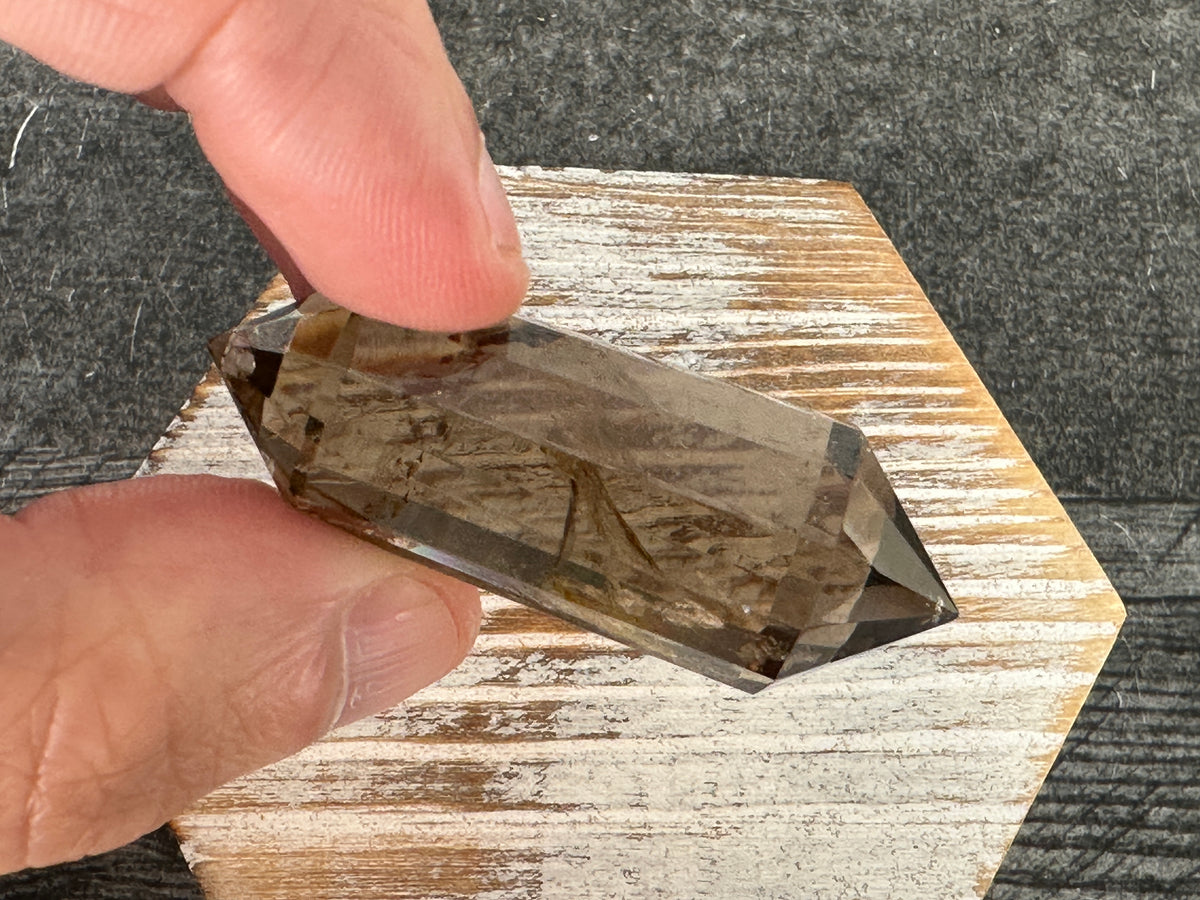 Smoky Quartz Vogel DT (Natural Crystal) #2