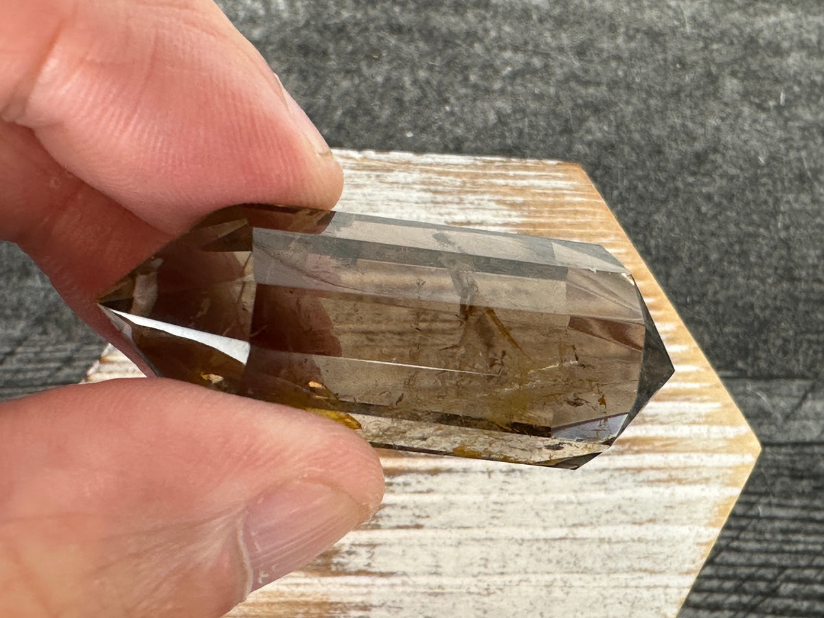 Smoky Quartz Vogel DT (Natural Crystal) #2