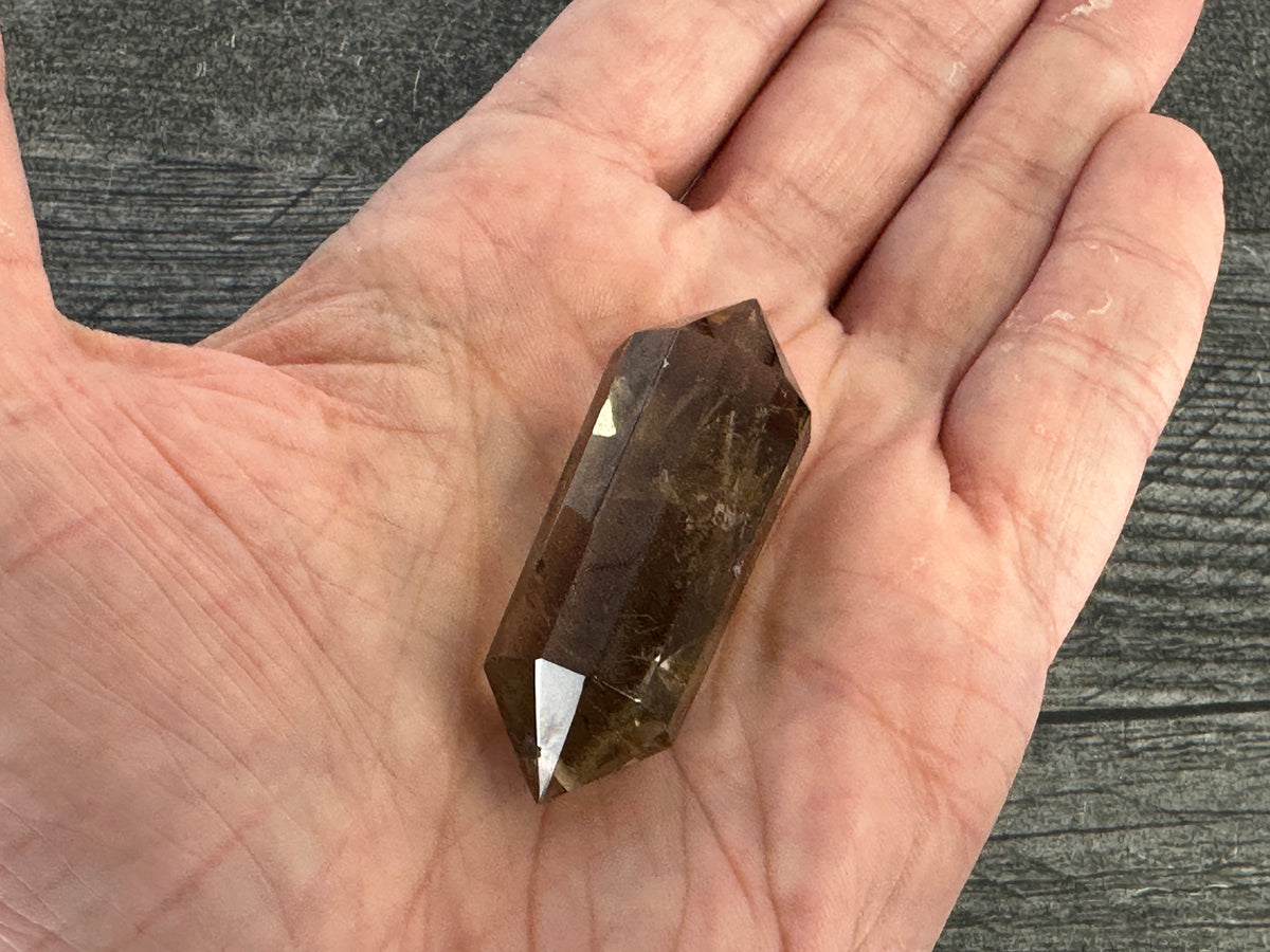 Smoky Quartz Vogel DT (Natural Crystal) #2