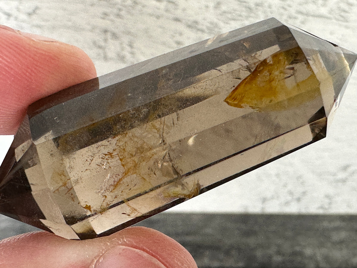 Smoky Quartz Vogel DT (Natural Crystal) #2