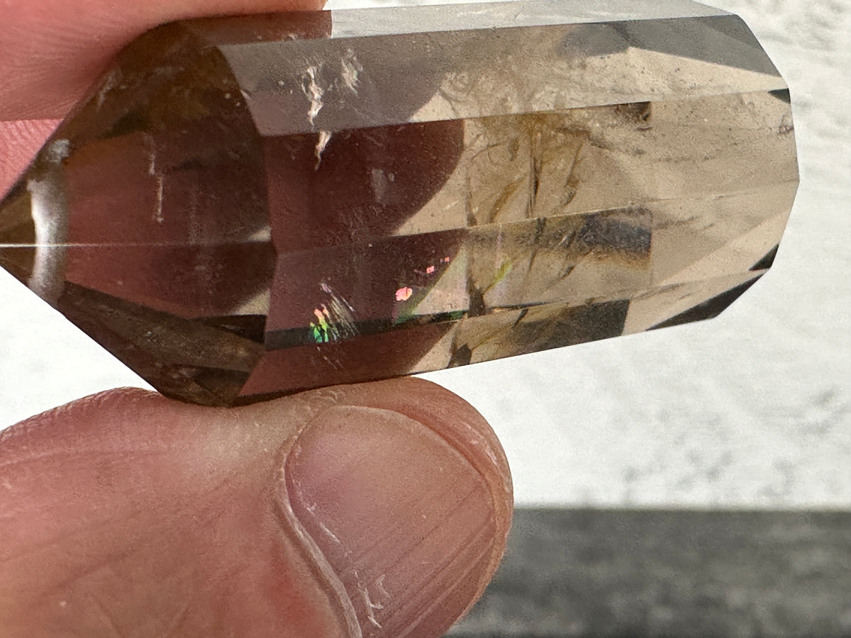 Smoky Quartz Vogel DT (Natural Crystal) #2