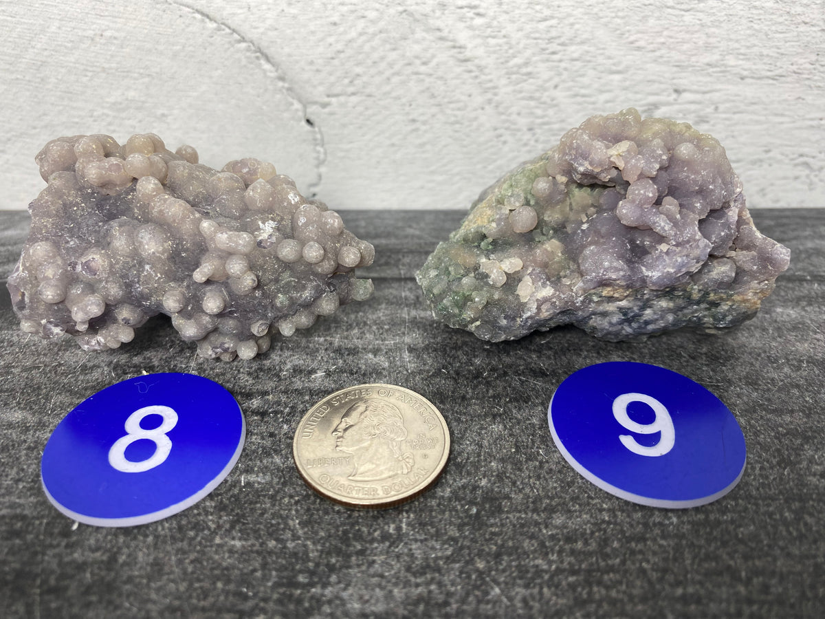 Grape Agate Cluster (Natural Crystal)