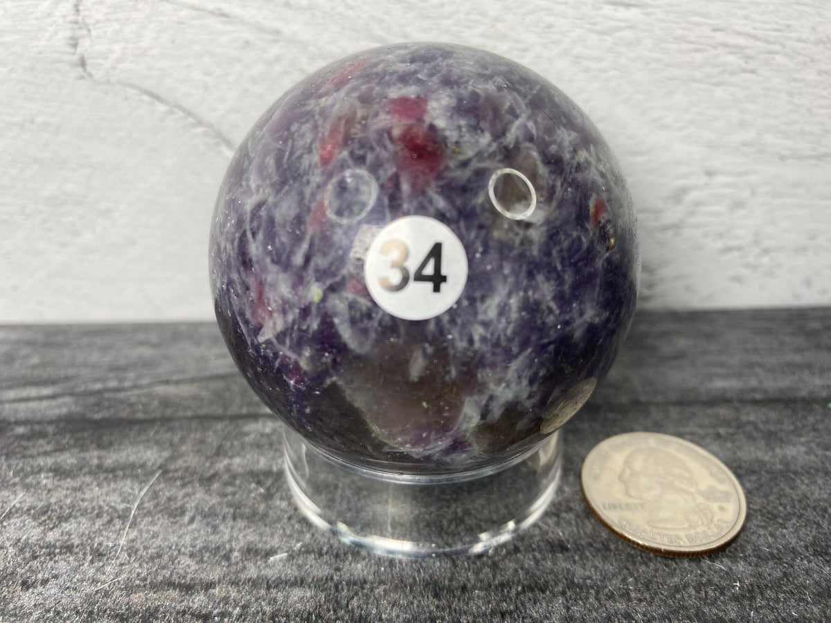 Unicorn Stone Sphere (Natural Crystal)