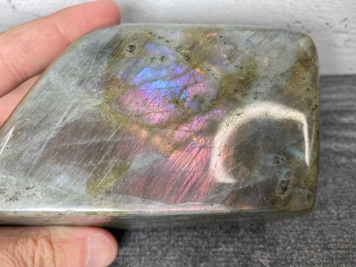 Purple Labradorite Freeform (Natural Crystal)