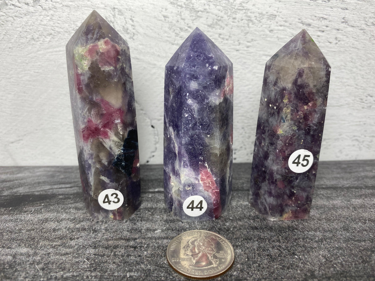 Unicorn Stone Tower (Natural Crystal)