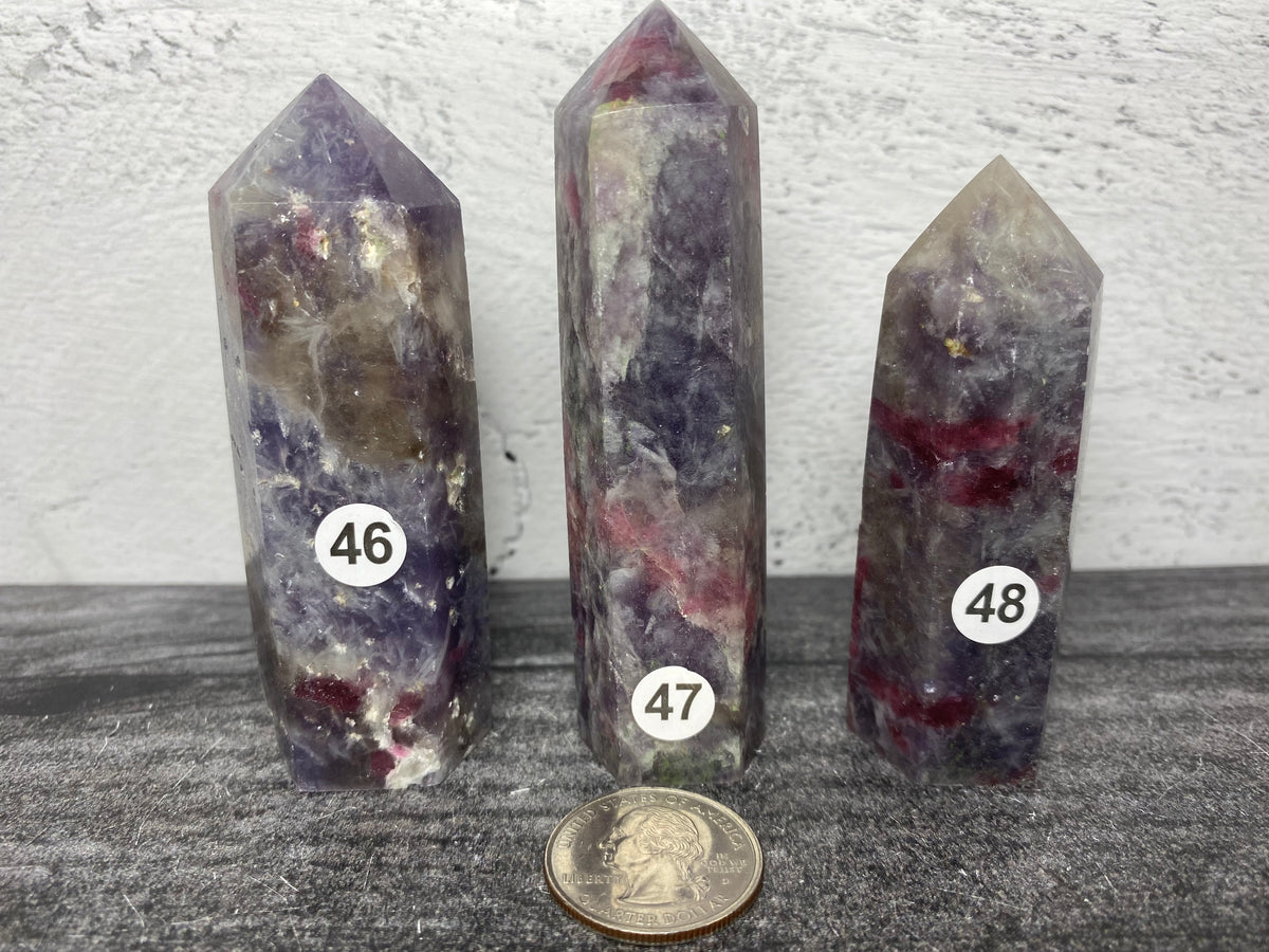 Unicorn Stone Tower (Natural Crystal)