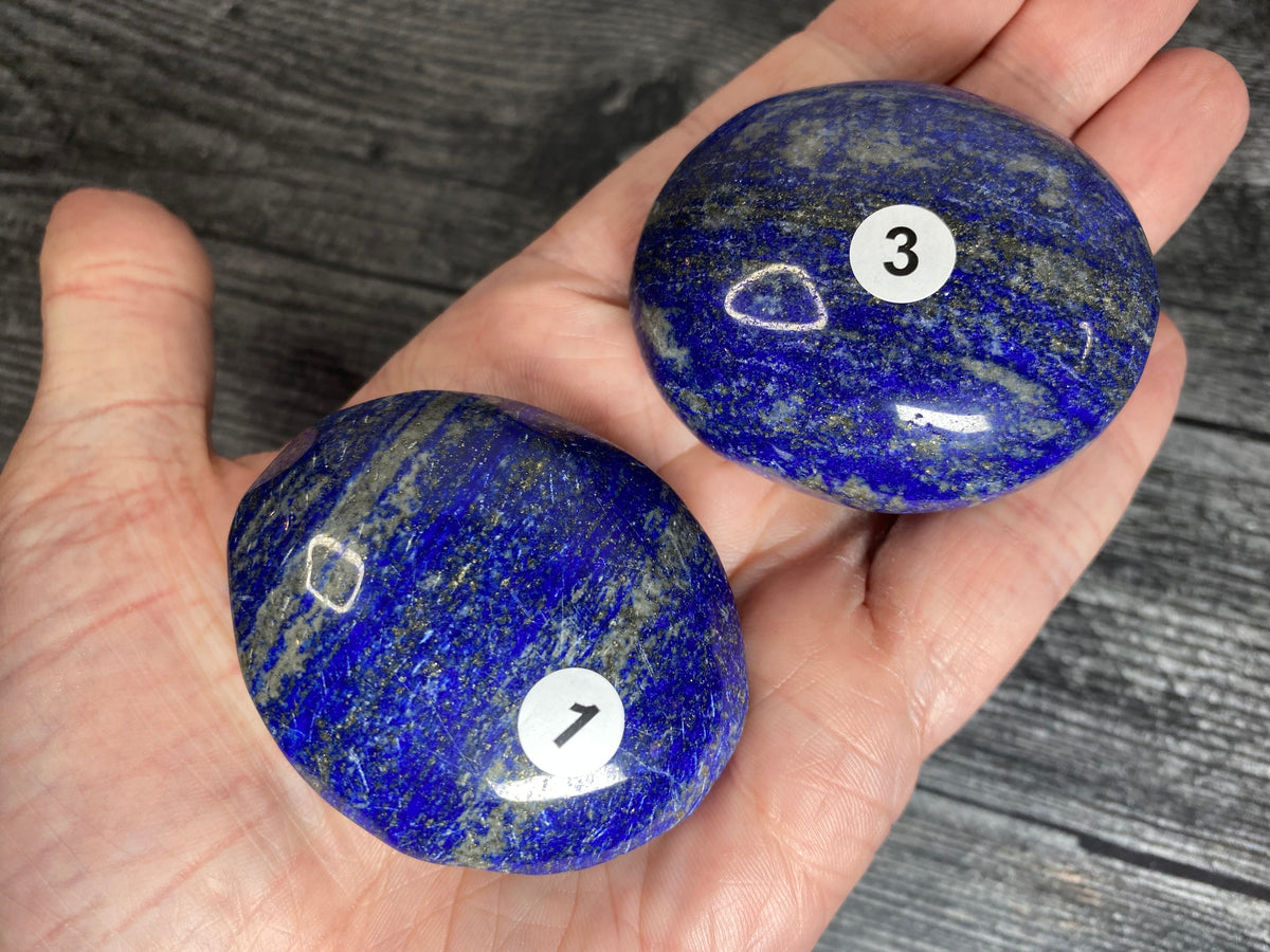 Lapis Lazuli Palm (Natural Crystal)