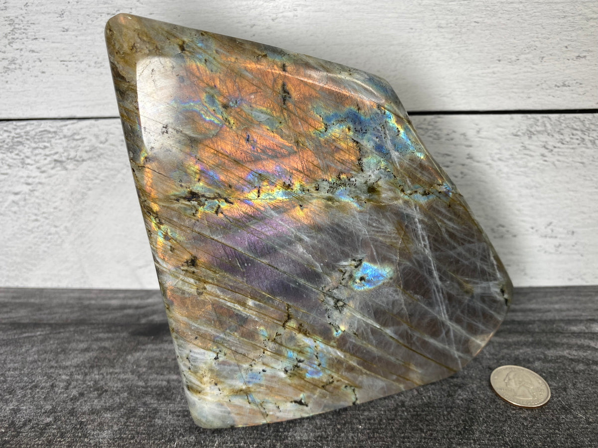 Large Purple Labradorite Freeform #59 (Natural Crystal)